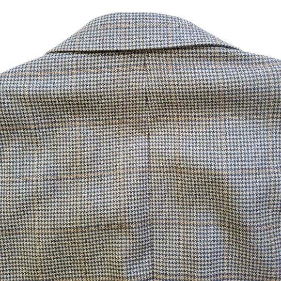 JoS. A. Bank Signature Collection Silk Wool Houndstooth Sport Coat Blazer 40R - Picture 10 of 16